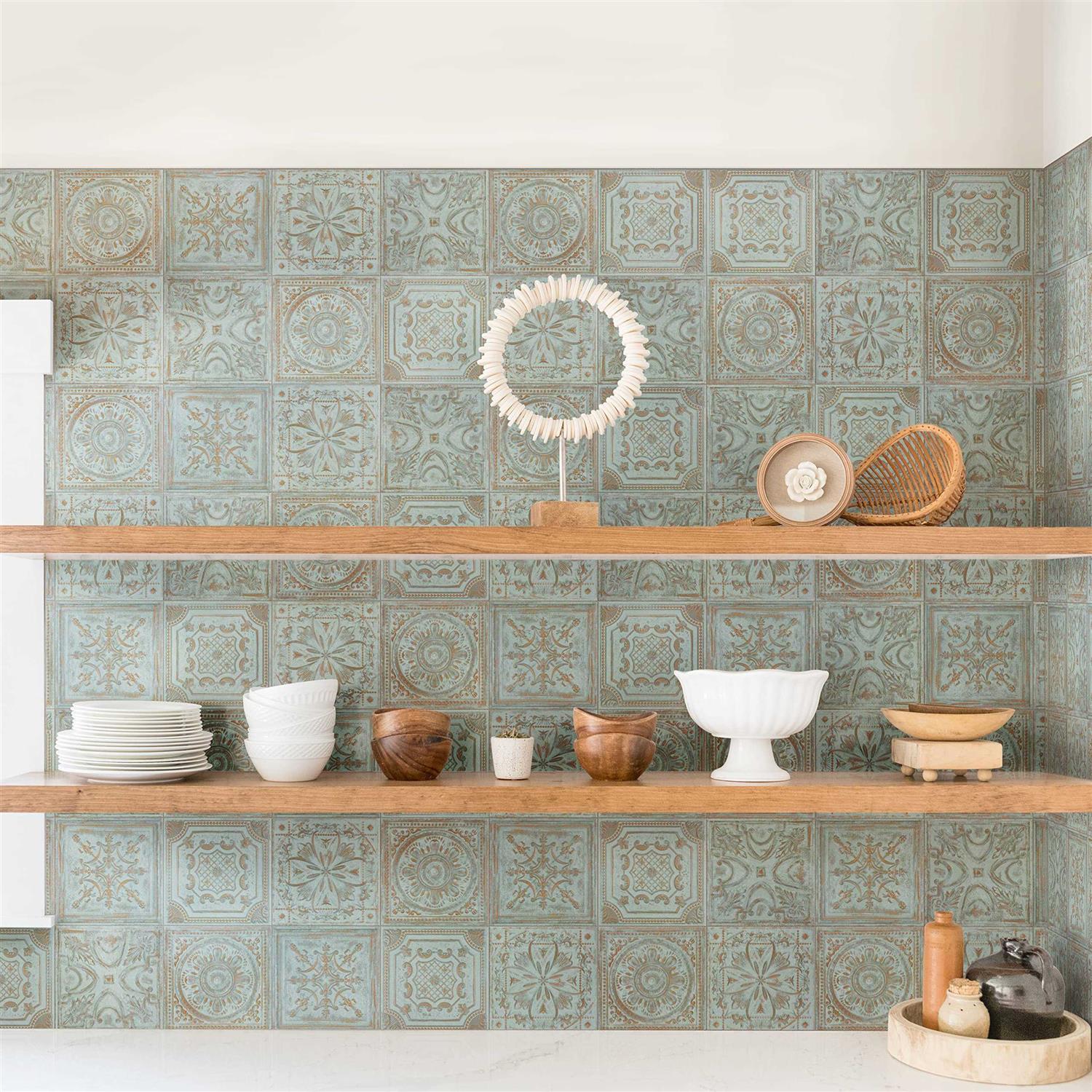 Fitz 8 x 8 Ceramic Wall Tile Merola Tile - Image 4