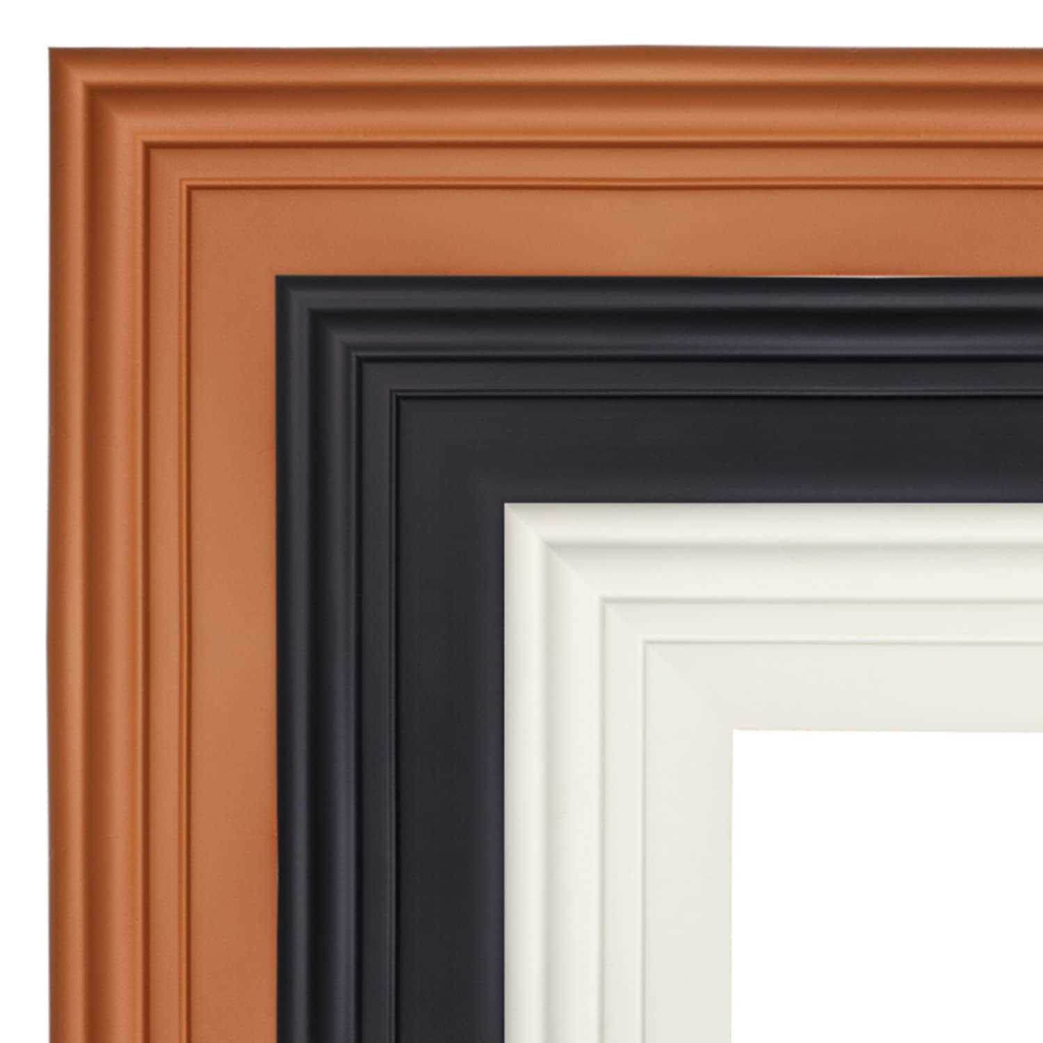 lesolar Flexible Baseboard Moulding Trim, Peel and Stick Baseboard Molding Trim Crown Molding Ceiling Border 4 Inch x 16.4 Feet Waterproof