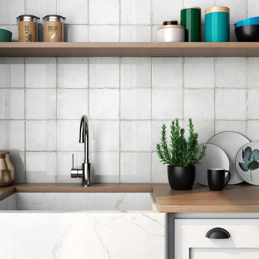 Roca Olaria 6 in. x 6 in. Glossy Ceramic Wall Tile - Image 3