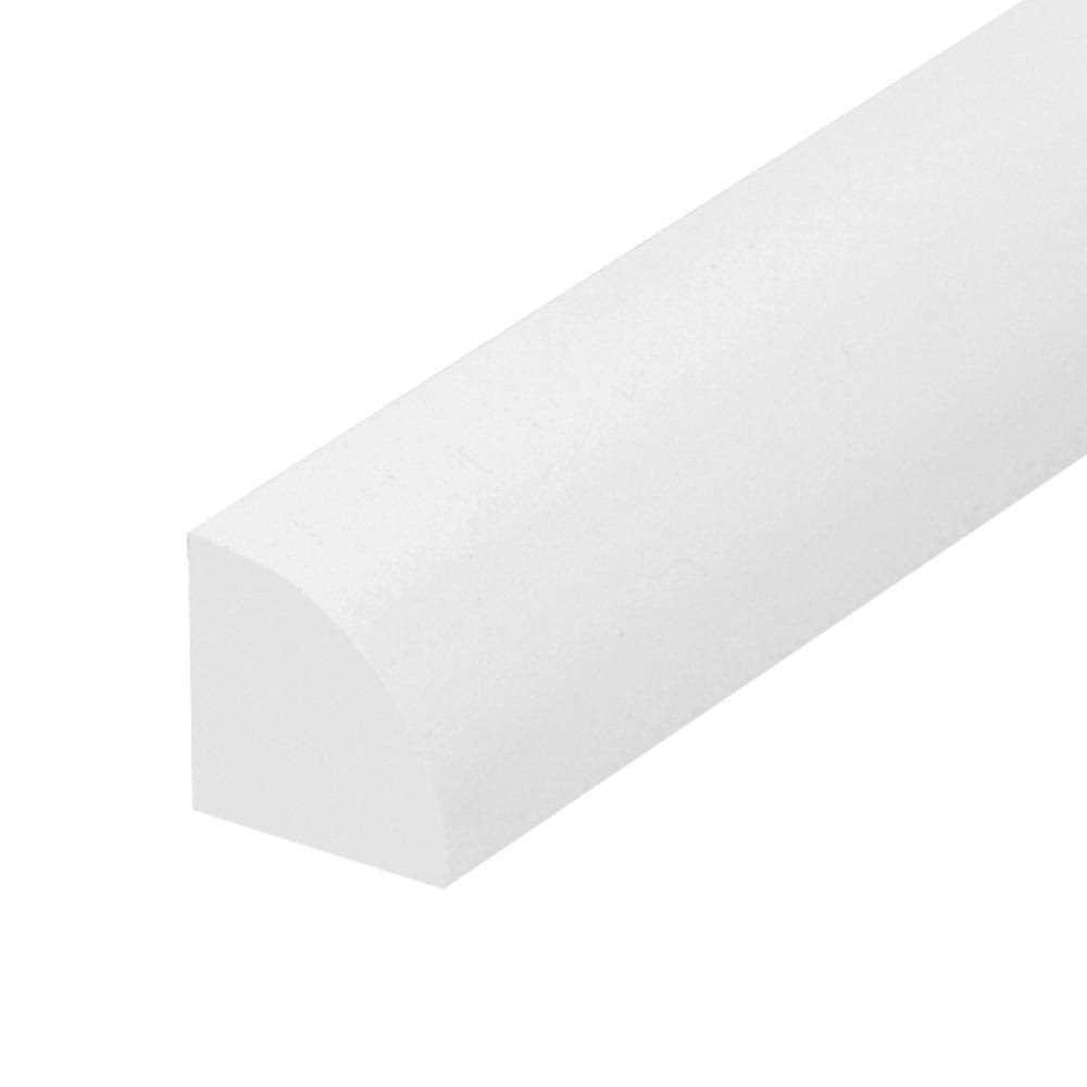 Royal Mouldings 0.75 in. D x 0.75 in. W Composite Quarter Round PVC