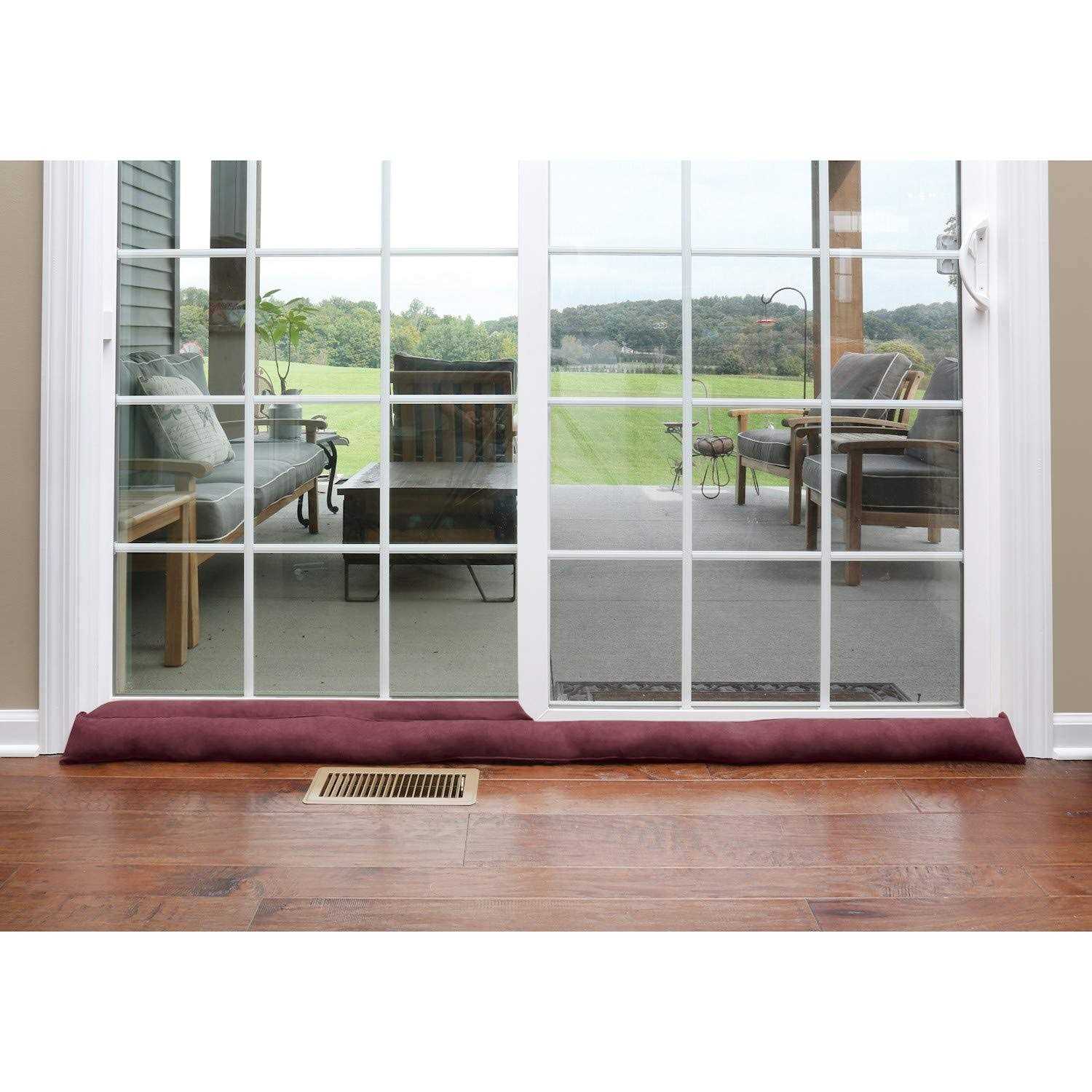 Home District Sliding Door Draft Dodger Weighted Patio Door Breeze - Image 4