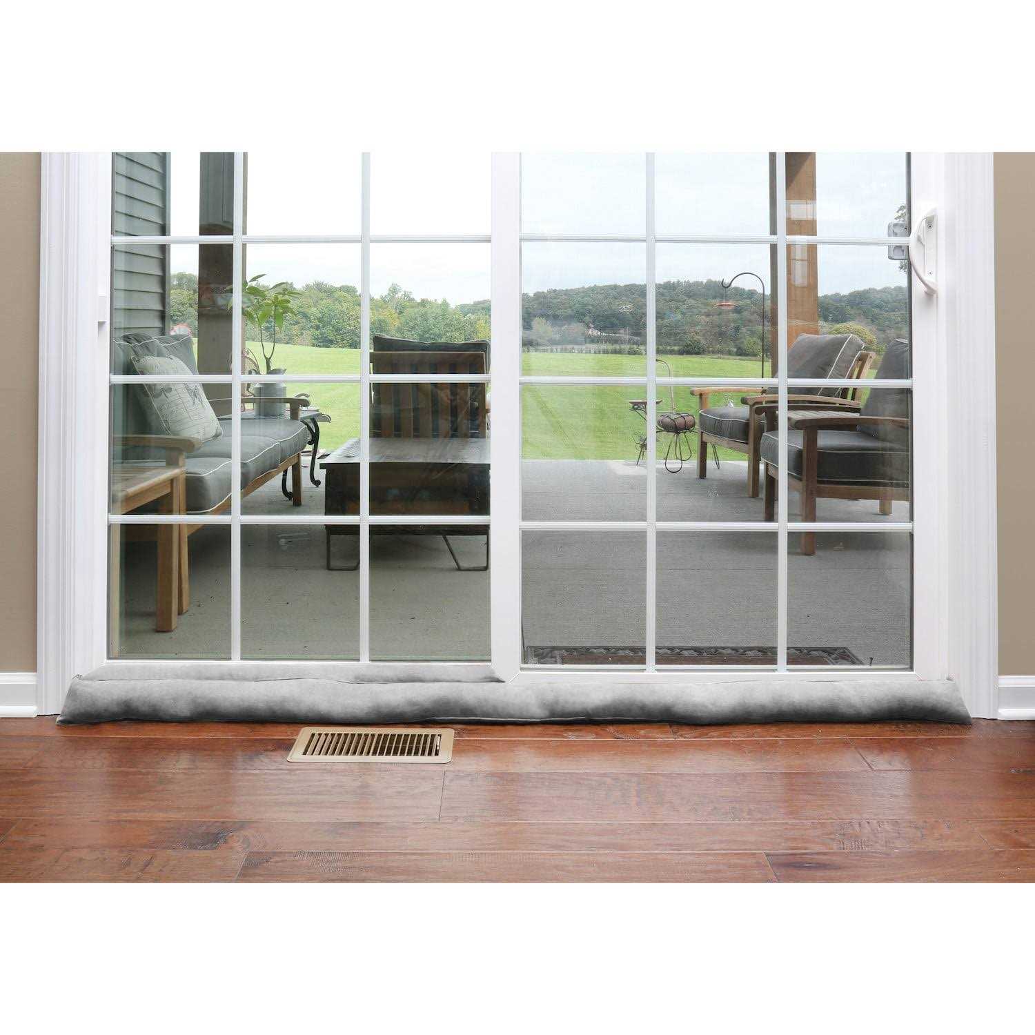 Home District Sliding Door Draft Dodger Weighted Patio Door Breeze - Image 5