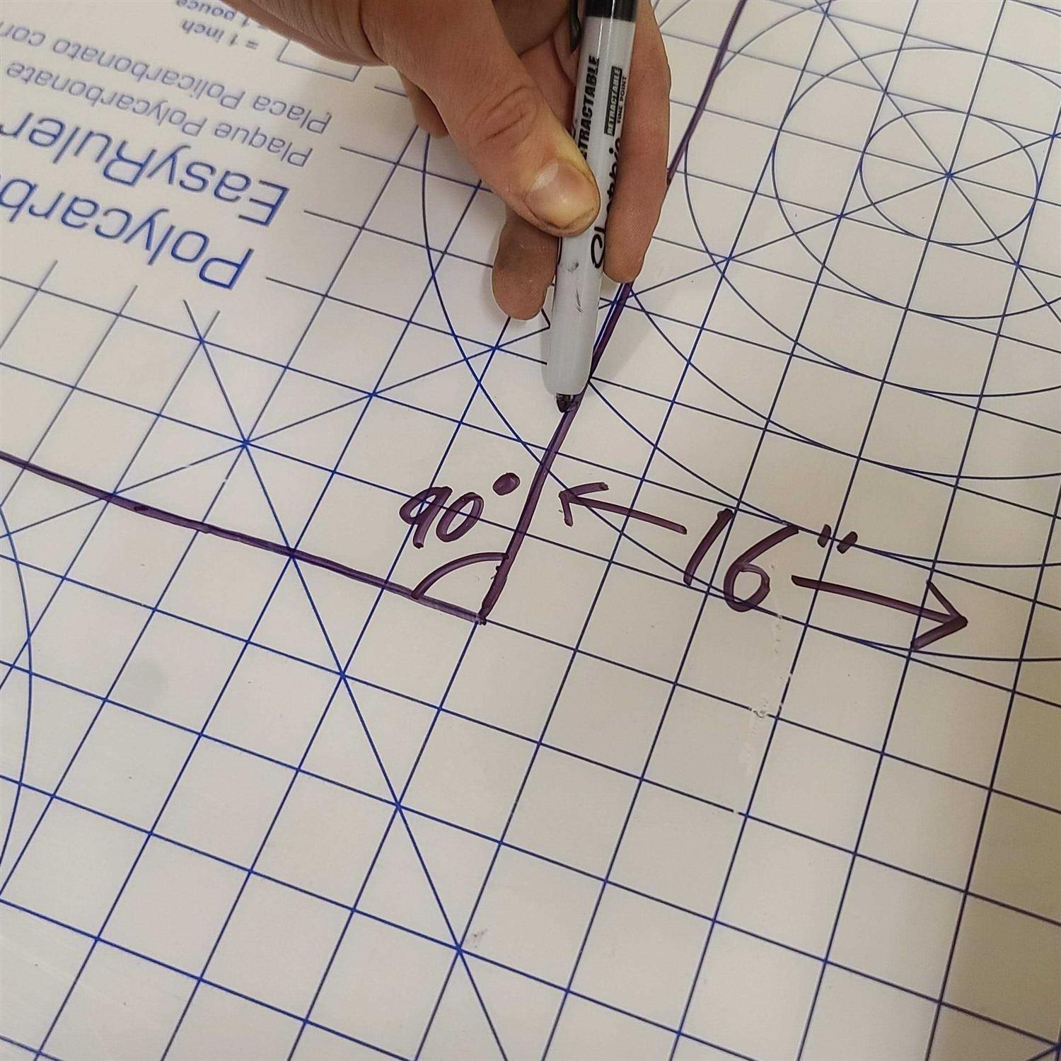 Robosource Polycarbonate Clear Plastic Sheet Exact with EasyRuler Film - Image 5