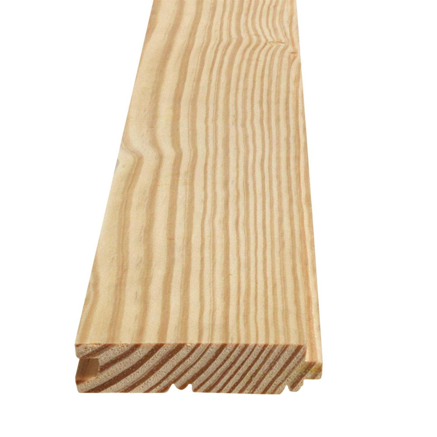 RELIABILT 1-in x 4-in x Unfinished Southern Yellow Pine Board - Image 3