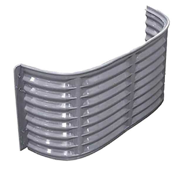 Shape Products 37 in. x 12 in. x Steel Straight Area Window Well - Image 5