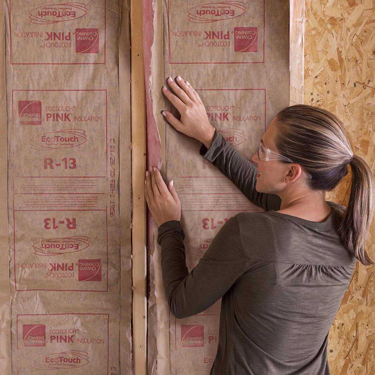 Owens Corning R-13 Fiberglass Insulation Batt 93 - Image 5