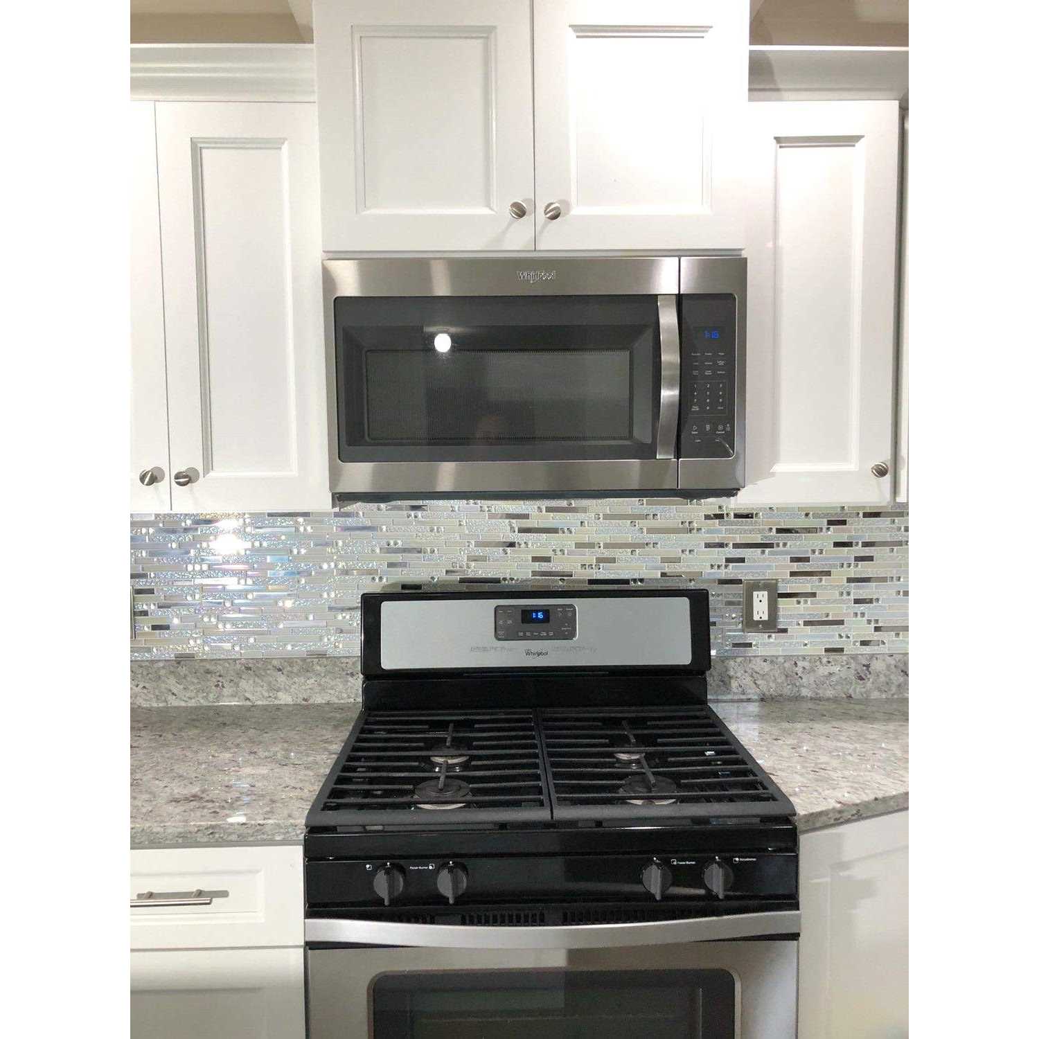 Blujellyfish Glass Metal Tile Iridescent White Glass Silver Mirror Stainless Steel Blends Interlocking Strip Wall Tiles TSTNB01 - Image 5