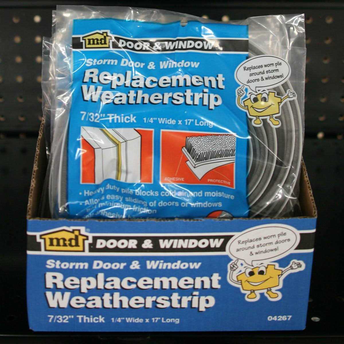 M-D Storm Door & Window Replacement Weatherstrip 04267 - Image 5
