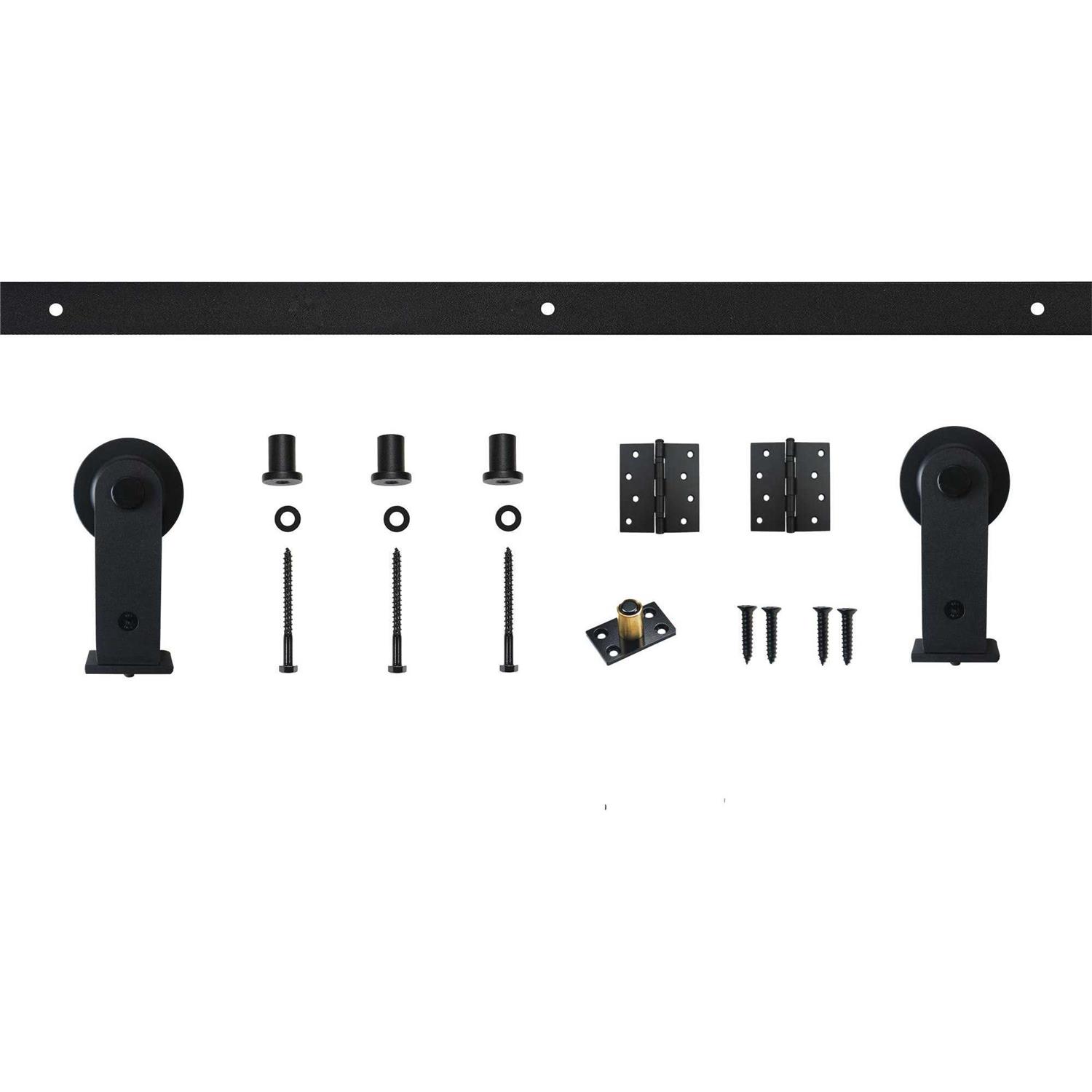 Miseno MBD0007X39BK 36 Bi-Fold Barn Door Hardware Kit - Image 4