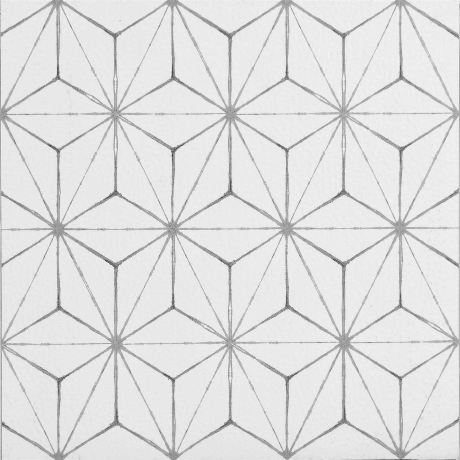 FloorPops Kikko Peel & Stick Floor Tiles