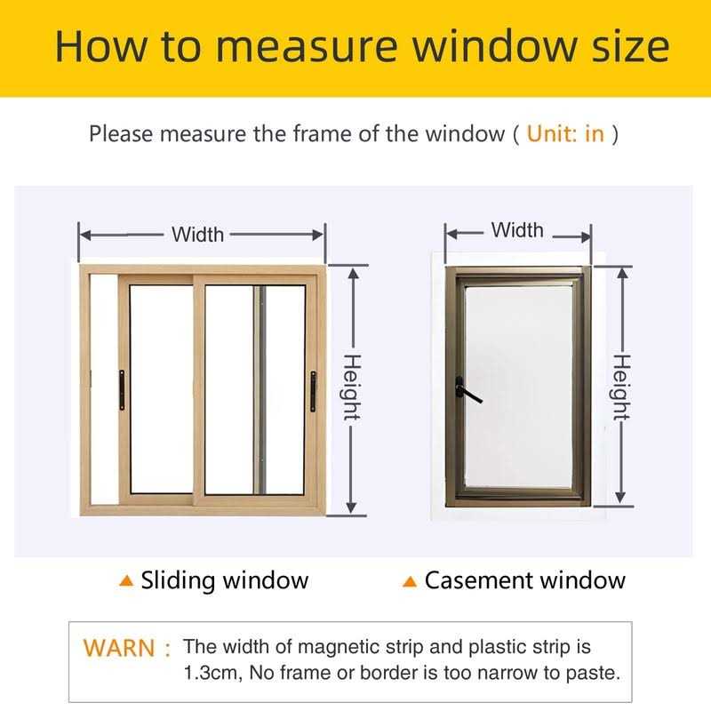 JOOFAN Magnetic Window Insulation Kit Heavy Duty Window Insulation Film with Full Frame Magnetic Strip Window Coverings to Keep Cold Out Storm Warm - Image 5