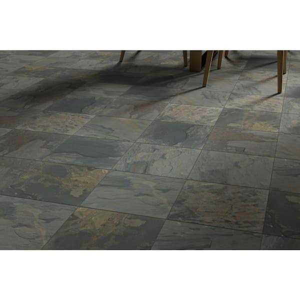 Emser Tile Slate Rustic Gold 15.87 in. x 15.87 in. Slate Floor and Wall Tile - Image 5
