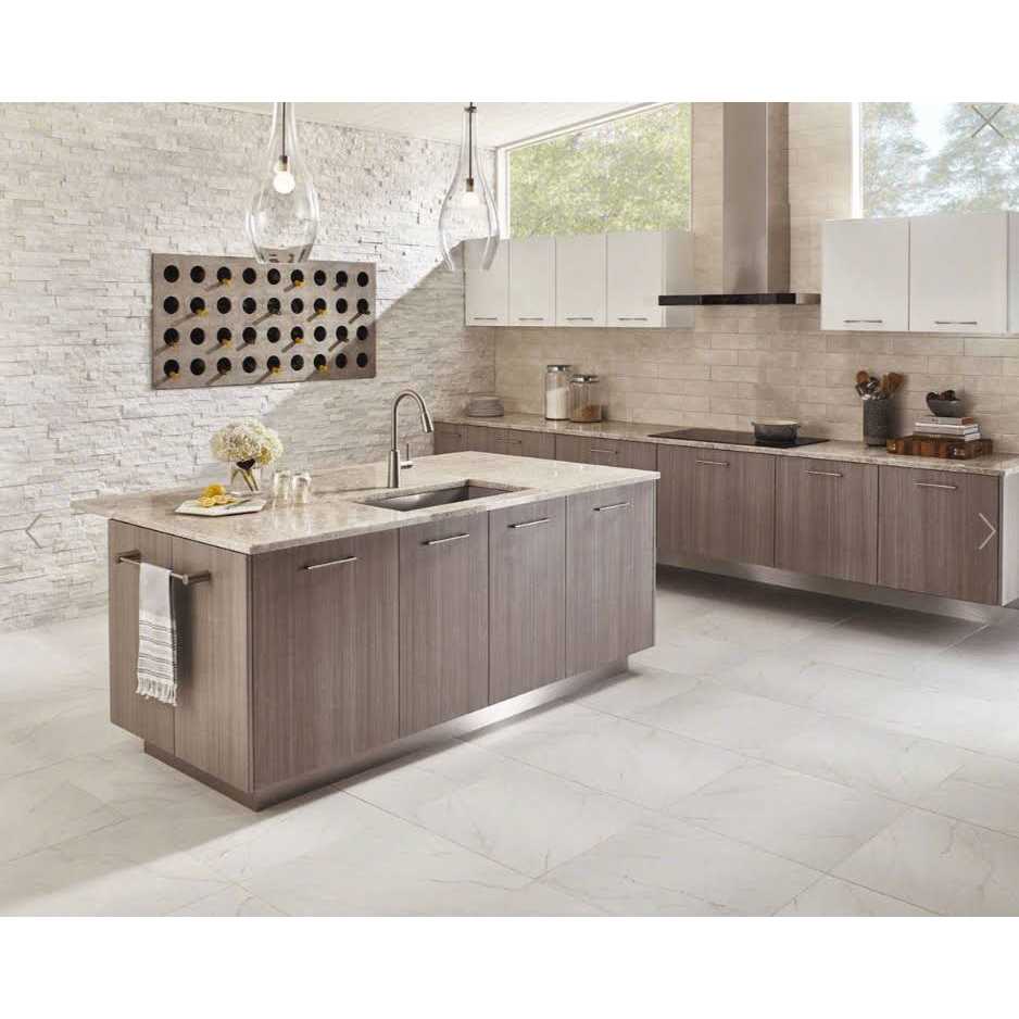 MSI Aria Bianco 24 in. x 24 in. Polished Porcelain Floor and Wall Tile - Image 3