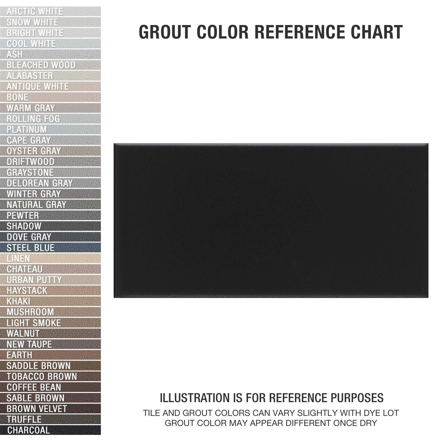 Merola Tile SomerTile 3 x 6-Inch Crown Heights Matte Black Ceramic Wall Tile - Image 3