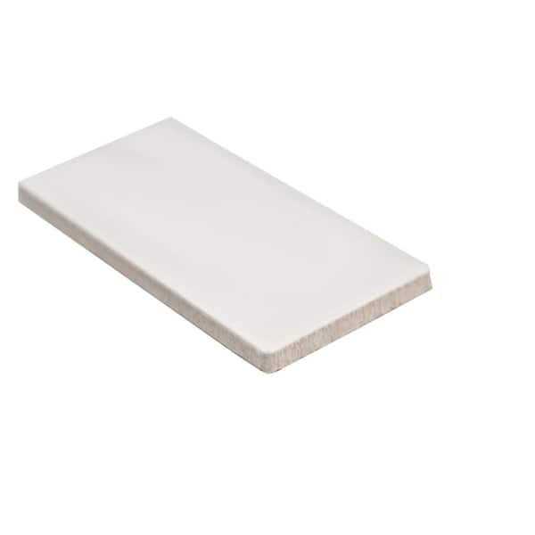 MSI Whisper White 3 in. x 6 in. Glossy Ceramic Subway Wall Tile - Image 3