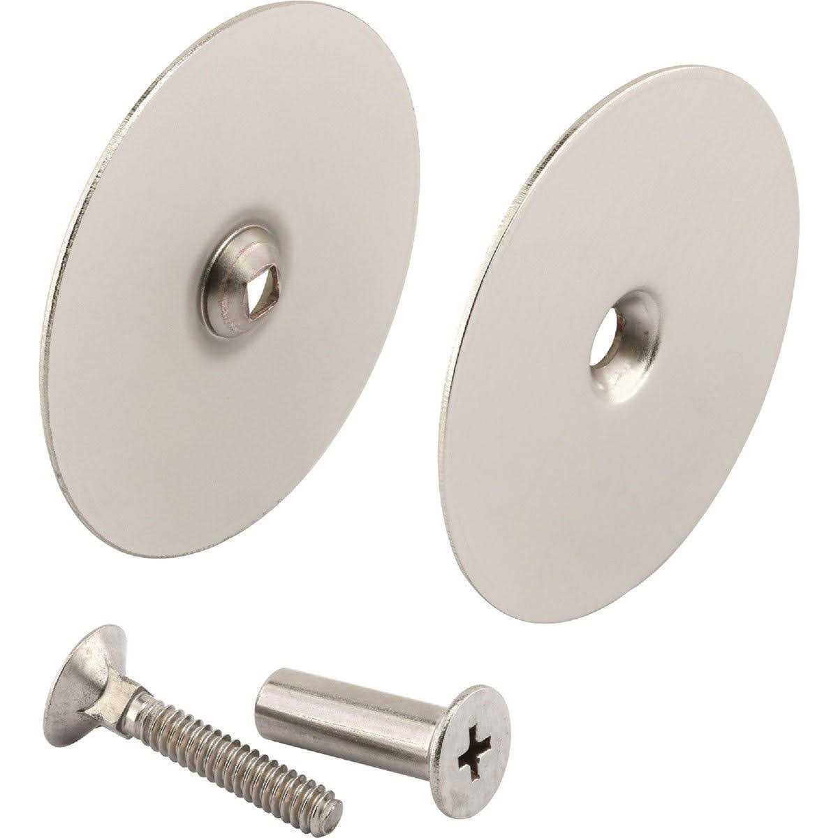 Defender Security Hole Cover Plate Steel Satin Nickel - Image 5