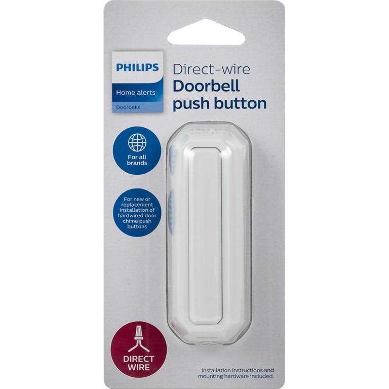 Philips Direct-Wire Push Button Doorbell - Image 3