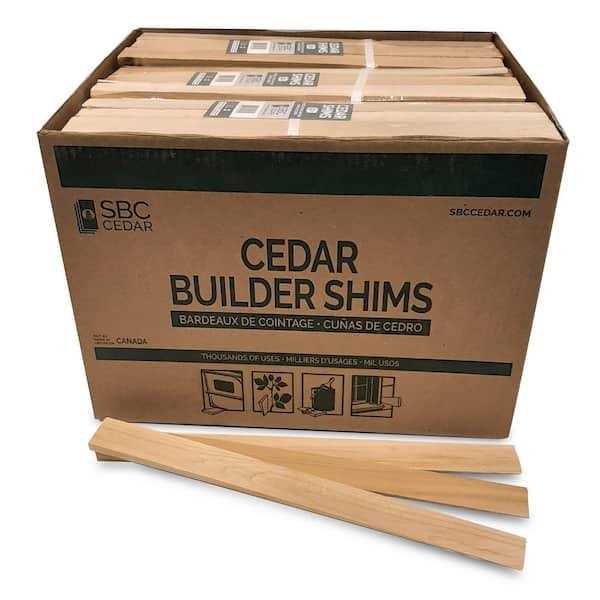 SBC 15 in. Cedar Wood Shims - Image 3