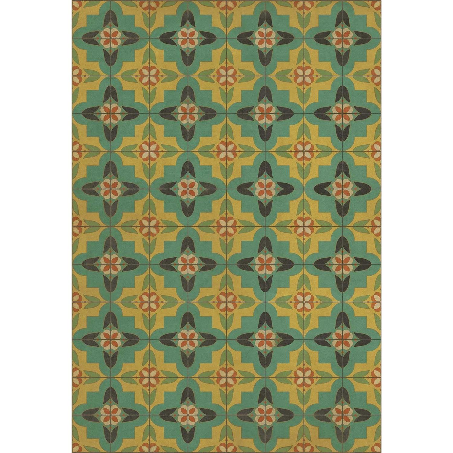 Spicher and Company Classic Vinyl Pattern 33 Ballyhoo Vinyl Mat - Image 4