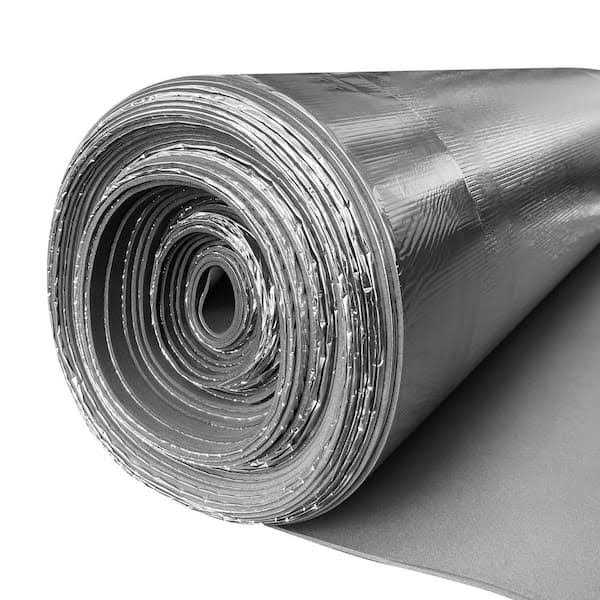 Dekorman Premium Plus T 120 mil Acoustic Underlayment with Silver Foil for Laminate Floor - Image 4
