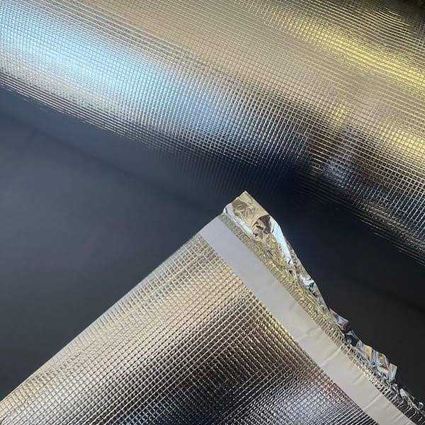 Dekorman Premium Plus T 120 mil Acoustic Underlayment with Silver Foil for Laminate Floor - Image 5