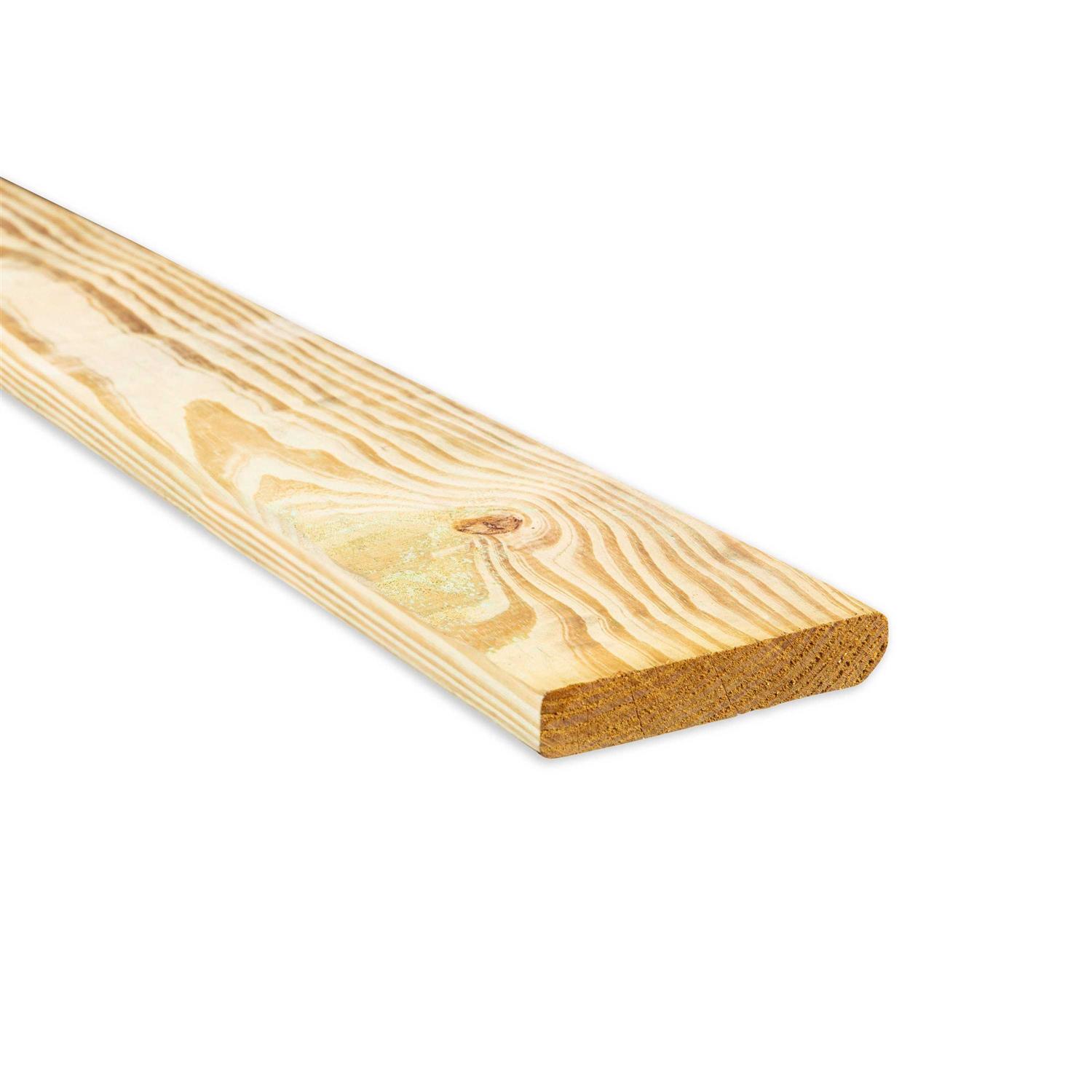 Severe Weather 5/4-in x 6-in x 12-ft Standard Southern Yellow Pine Deck Board Pressure Treated Lumber OGS540612-AG