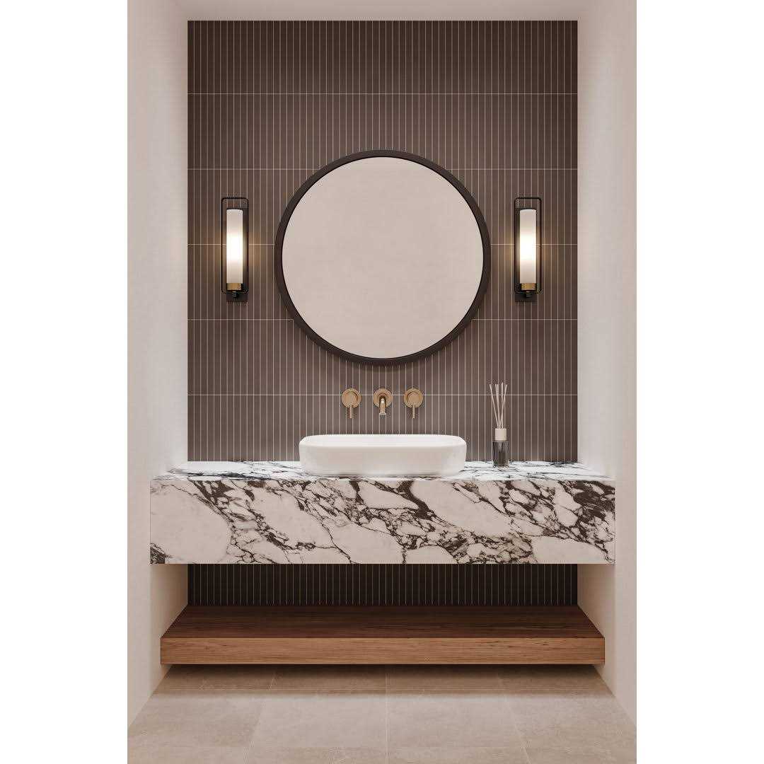 Bedrosians Sahara Mosaic 1 x 12 Tile & Stone - Image 3