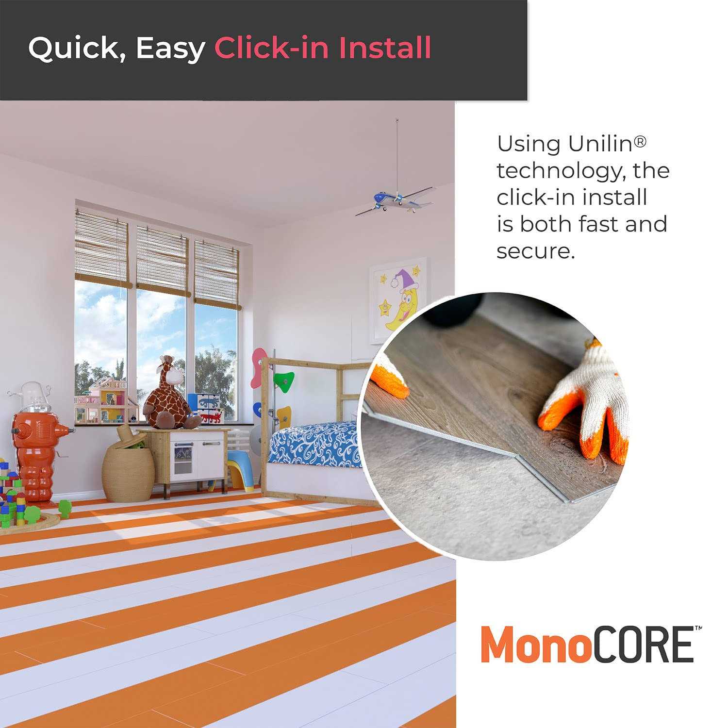 Lucida USA Lucida Surfaces Luxury Vinyl Flooring Tiles - Image 4