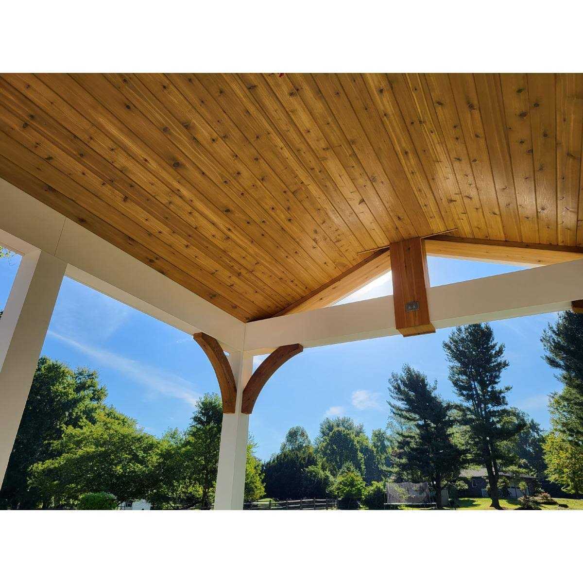 Ekena Millwork Thorton Rough Sawn Brace - Image 5