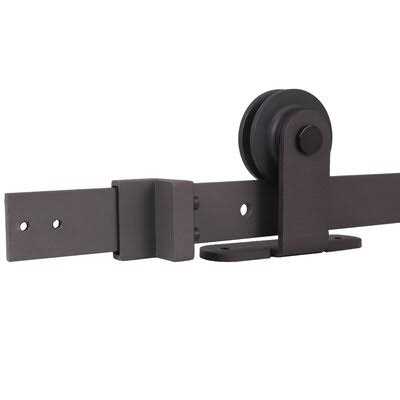 Calhome Top Mount 72 Barn Style Sliding Door Track and Hardware Set - Image 4