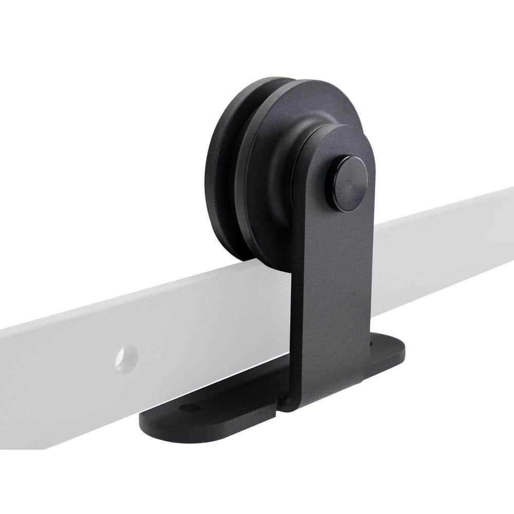 Calhome Top Mount 72 Barn Style Sliding Door Track and Hardware Set - Image 3