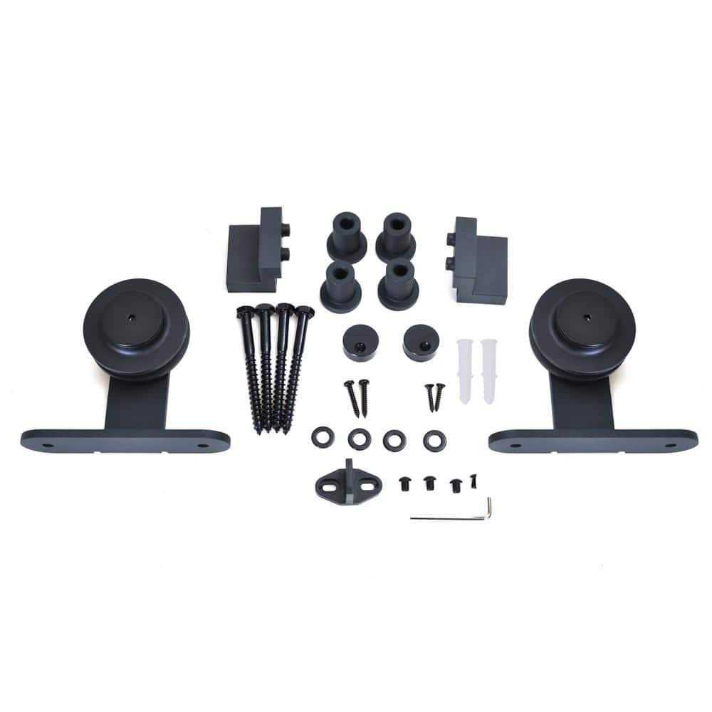 Calhome Top Mount 72 Barn Style Sliding Door Track and Hardware Set - Image 5