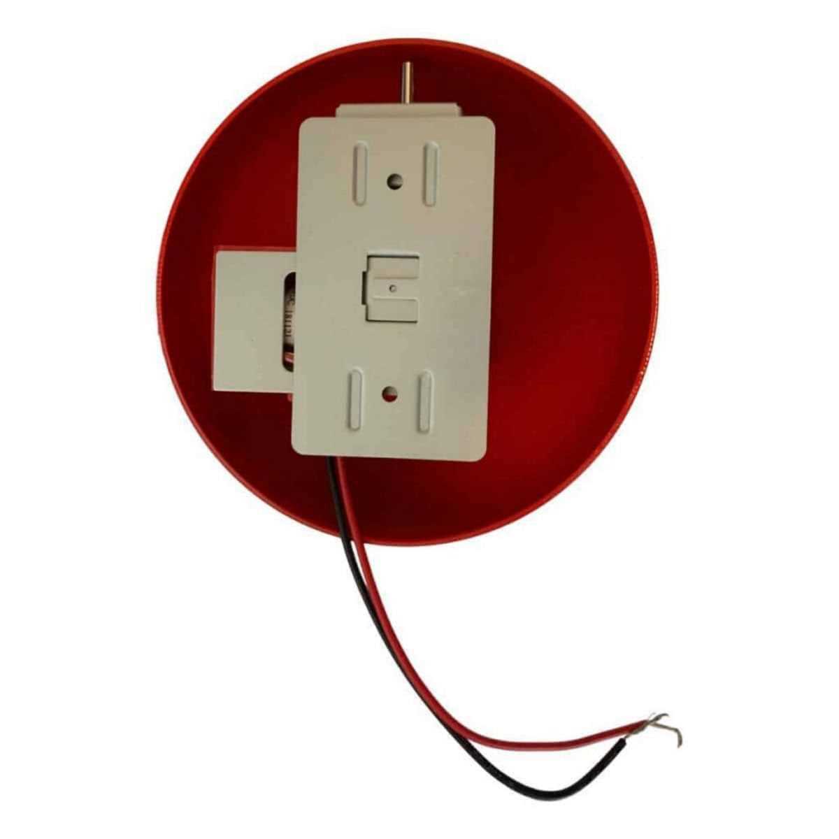 Safeguard Supply 12vdc Red Fire Alarm Bell-85 Decibel Rating Loud Alarm Bell - Image 2