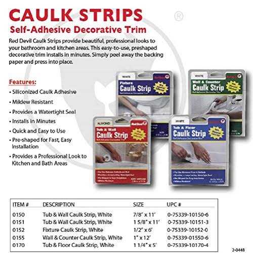 Red Devil 0151 11 Tub & Wall Caulk Strip - Image 5
