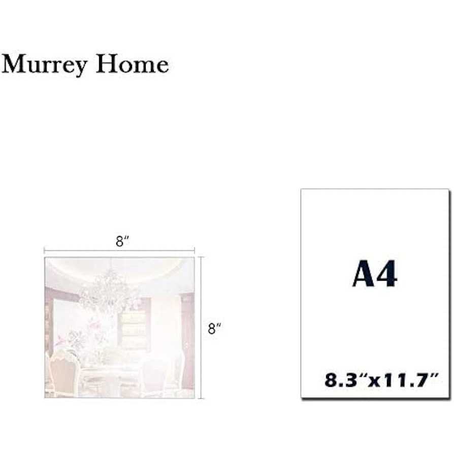 Murrey Home Gym Mirrors Square Wall Mounted Mirror Frameless Mirror Tiles for Wall Ceiling Candle Tray Wedding Centerpieces for Table - Image 5