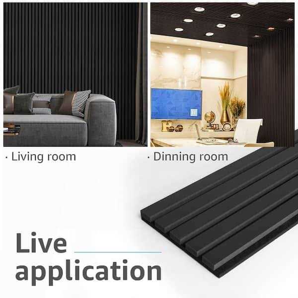 Art3dwallpanels 0.83 in. x 0.65 ft. x Wood Slat Acoustic Panels - Image 3