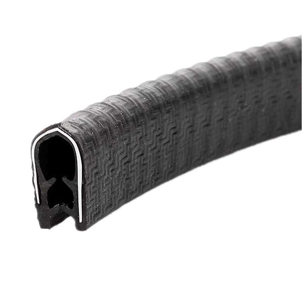 Edge Trim Black Small Fits Edge 1/16 to 1/8 Inch Flexible PVC Edge Protector for Sharp/Rough Surfaces - Image 4
