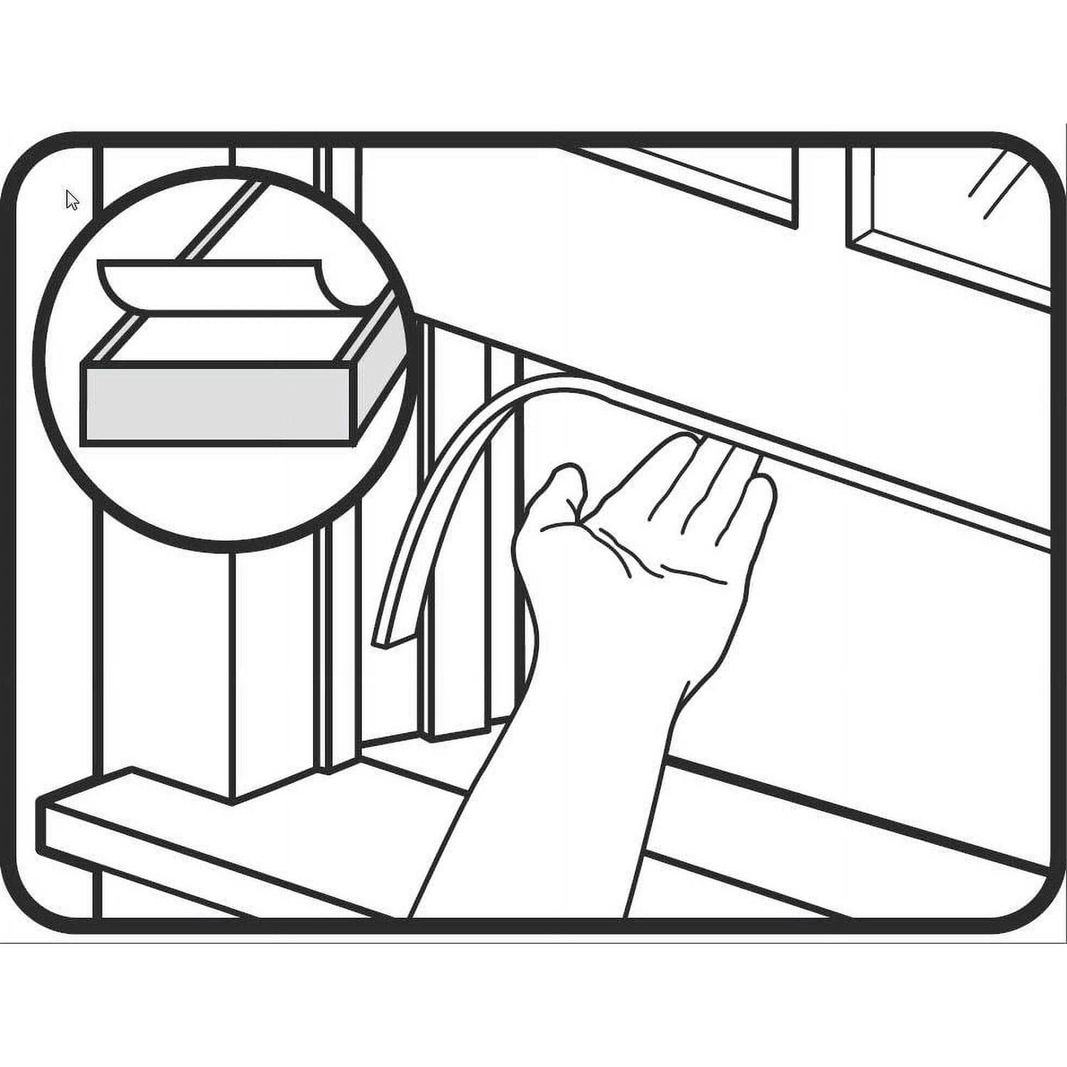 M-D 3/16 x 3/8 x 17 Foam Tape - Image 3