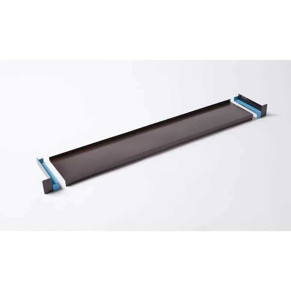 JELD-WEN 77 in. Black PVC Level Sill Pan Kit Flashing - Image 5