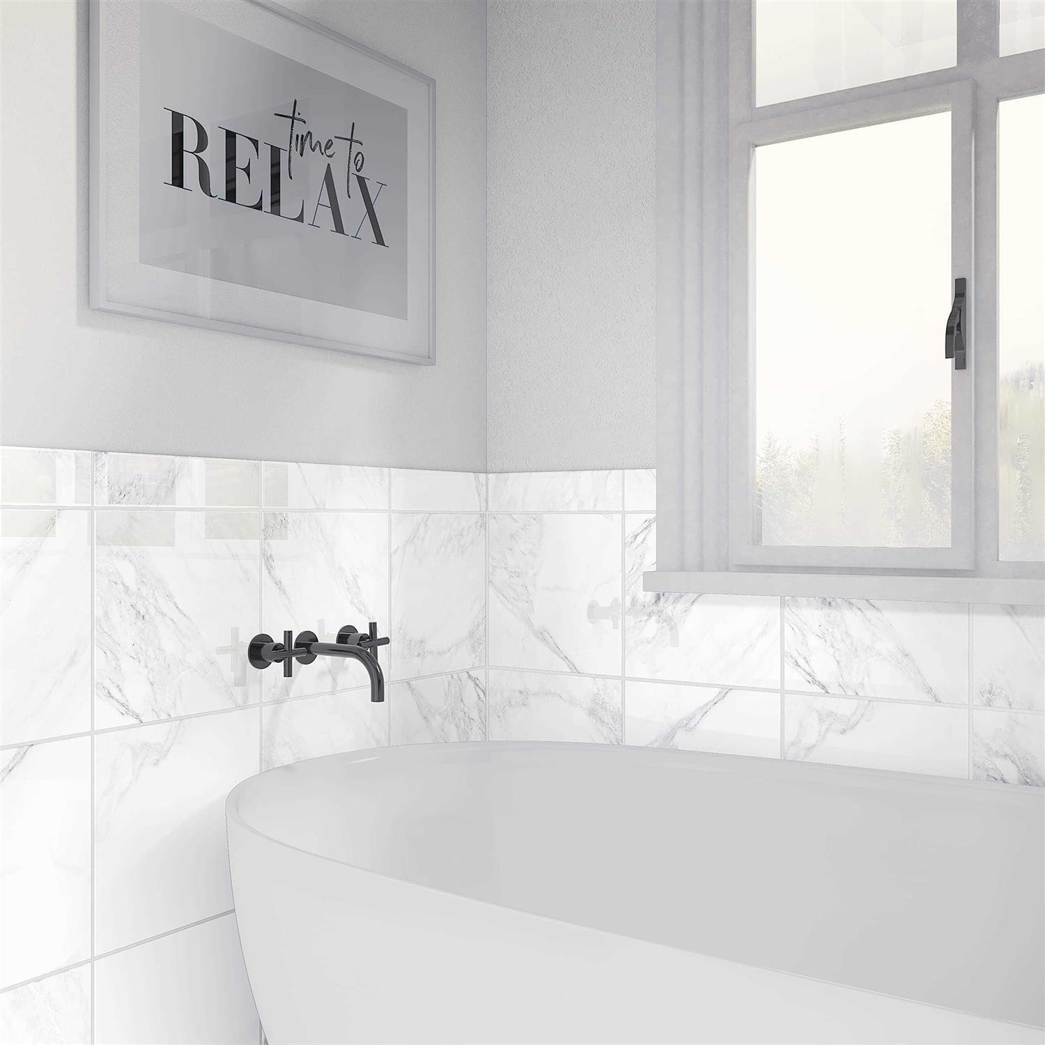 Daltile Perpetuo 12 Glazed Ceramic Wall Tile in Satin - Image 4