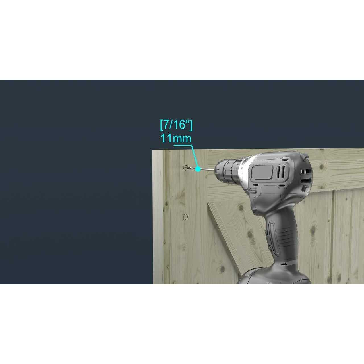 Colonial Elegance 78 in. Brushed Barn Door Roller System - Image 3