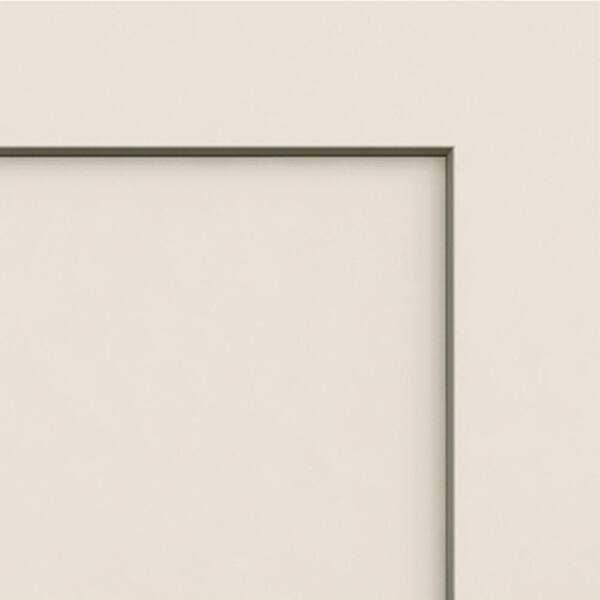 JELD-WEN 80 in. Craftsman Painted Smooth Solid Core Molded Composite MDF Interior Door - Image 4