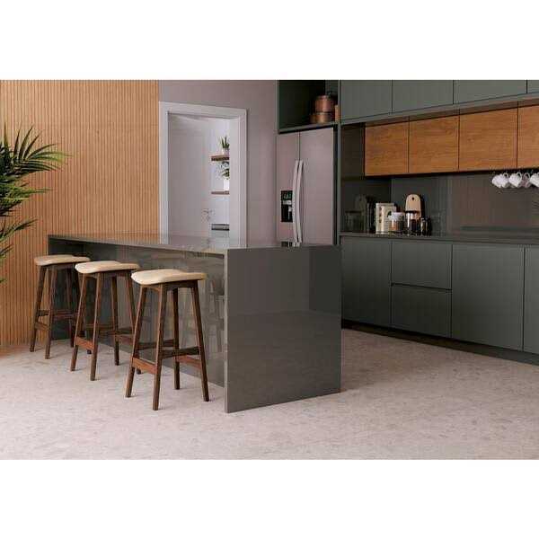 ELIANE Ibirapuera Camel Beige Matte 12 in. x 36 in. Glazed Ceramic Wall Tile - Image 5