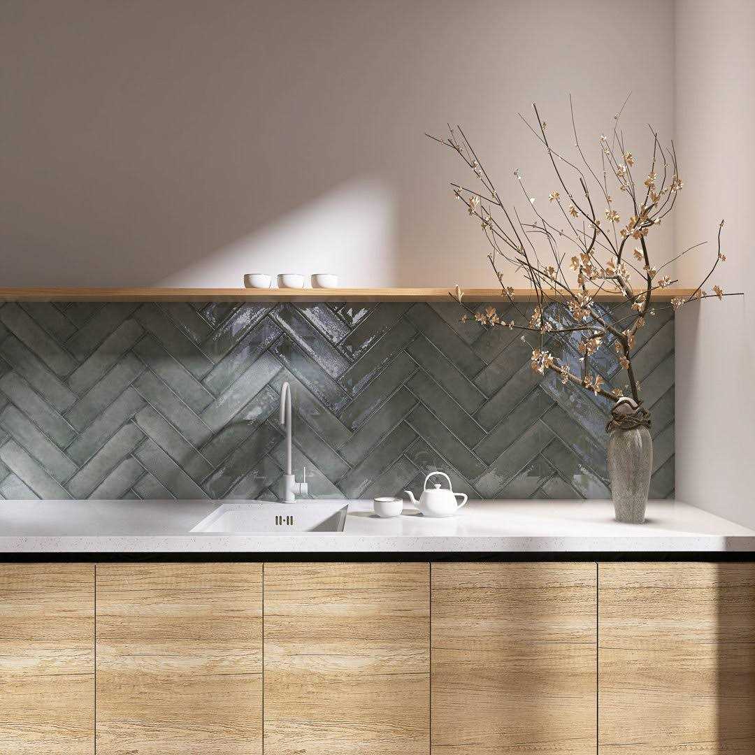 MOLOVO Iris 2.9 in. x 11.8 in. Polished Ceramic Subway Wall Tile - Image 5