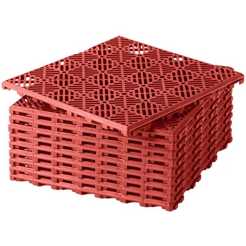 Sets of 10 Interlocking Patio or Walkway Tiles