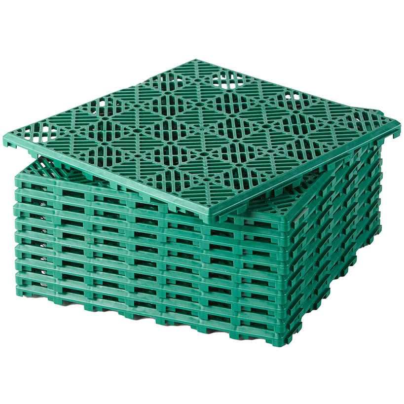 Sets of 10 Interlocking Patio or Walkway Tiles