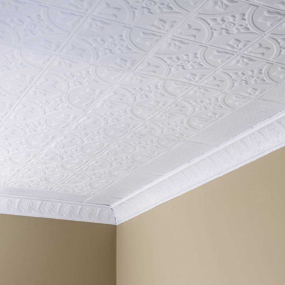 Great Lakes Tin Jamestown Nail-up Ceiling Tile 2 x 2 - Image 5