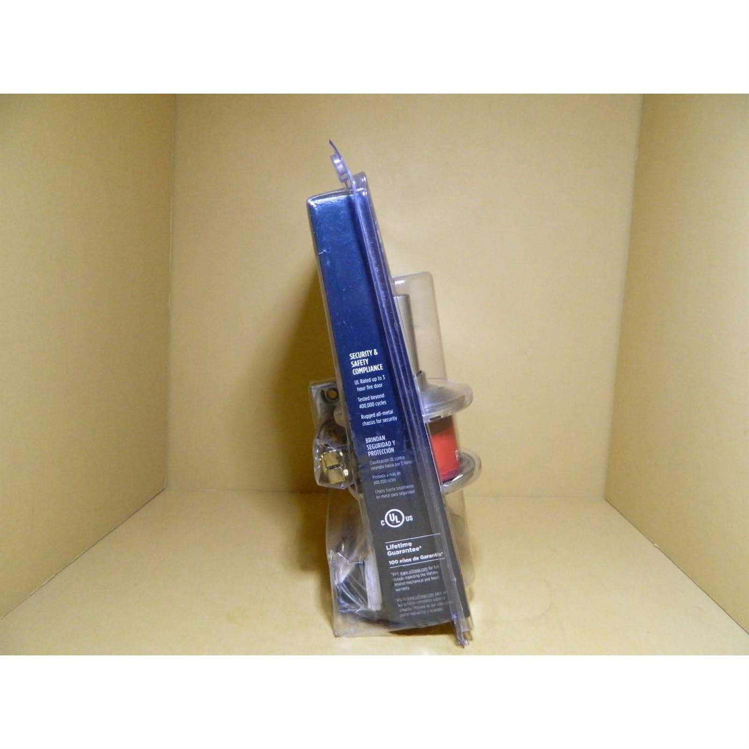 Schlage Elan Satin Chrome Storeroom Lockset 1-3/4 - Image 5