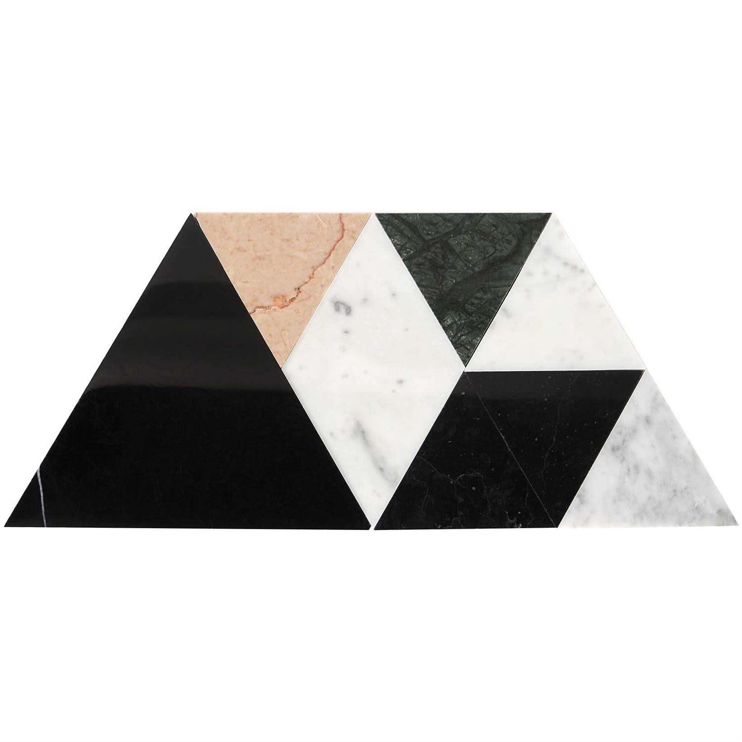 Ivy Hill Tile Prisma 13.5 in. x 7.75 in. Polished Marble Floor and Wall Tile - Image 3