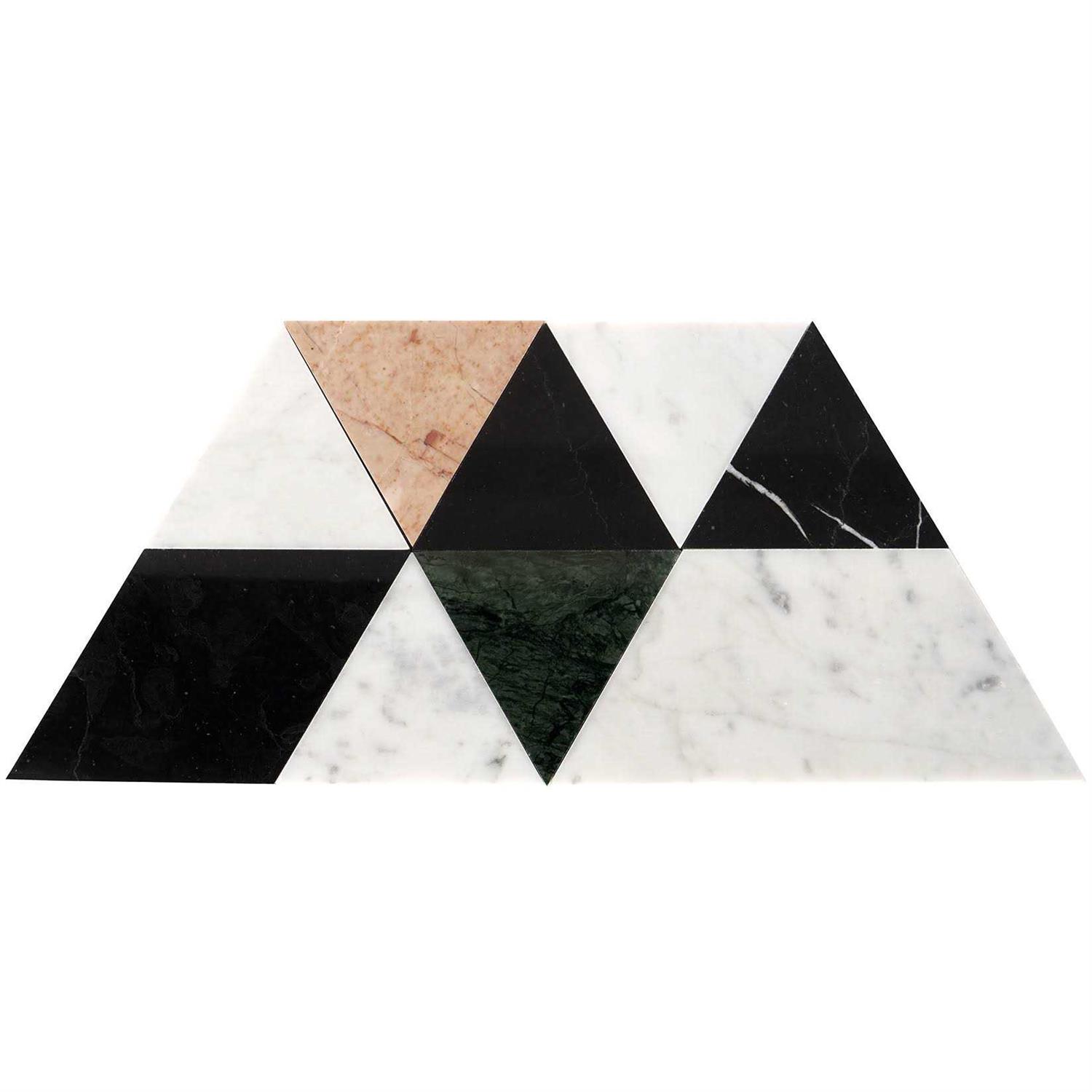 Ivy Hill Tile Prisma 13.5 in. x 7.75 in. Polished Marble Floor and Wall Tile - Image 5